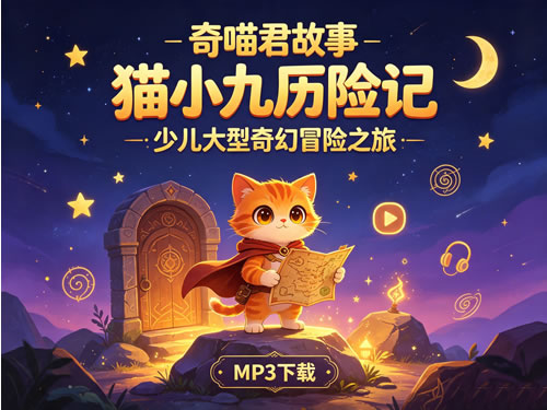 奇喵君故事《猫小九历险记 (少儿大型奇幻冒险之旅) 》mp3下载